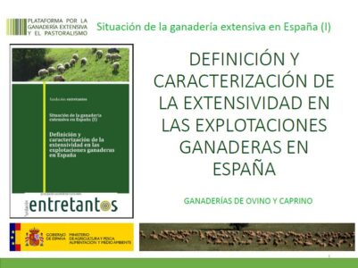 Caracterizando la ganadería extensiva en España