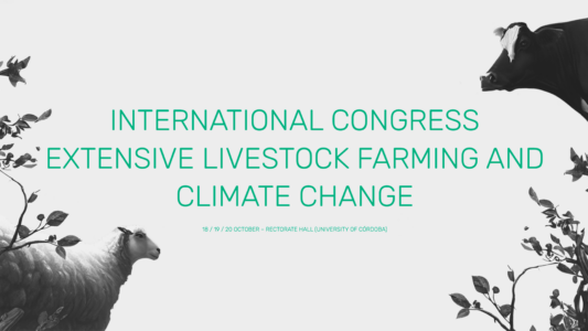 Te invitamos al Congreso Internacional sobre «Ganadería extensiva y cambio climático»
