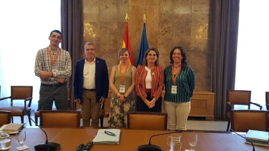 Reunión con la Ministra de Transición Ecológica y Reto Demográfico