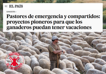 Pastores de emergencia: servicio de reemplazo en ganaderías extensivas