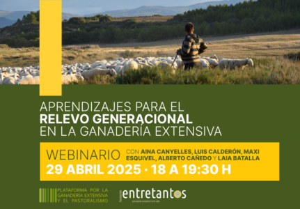 Relevo generacional en la ganadería extensiva, ¿te apuntas?