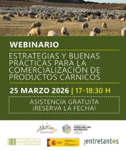 El próximo 25 de marzo la PGEP inaugura su ciclo de webinarios 2026 con una sesión sobre comercialización de productos cárnicos de ganadería extensiva